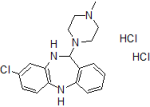 Clozapine dihydrochloride (water soluble)